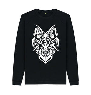 Black The Wolf - Crew Neck