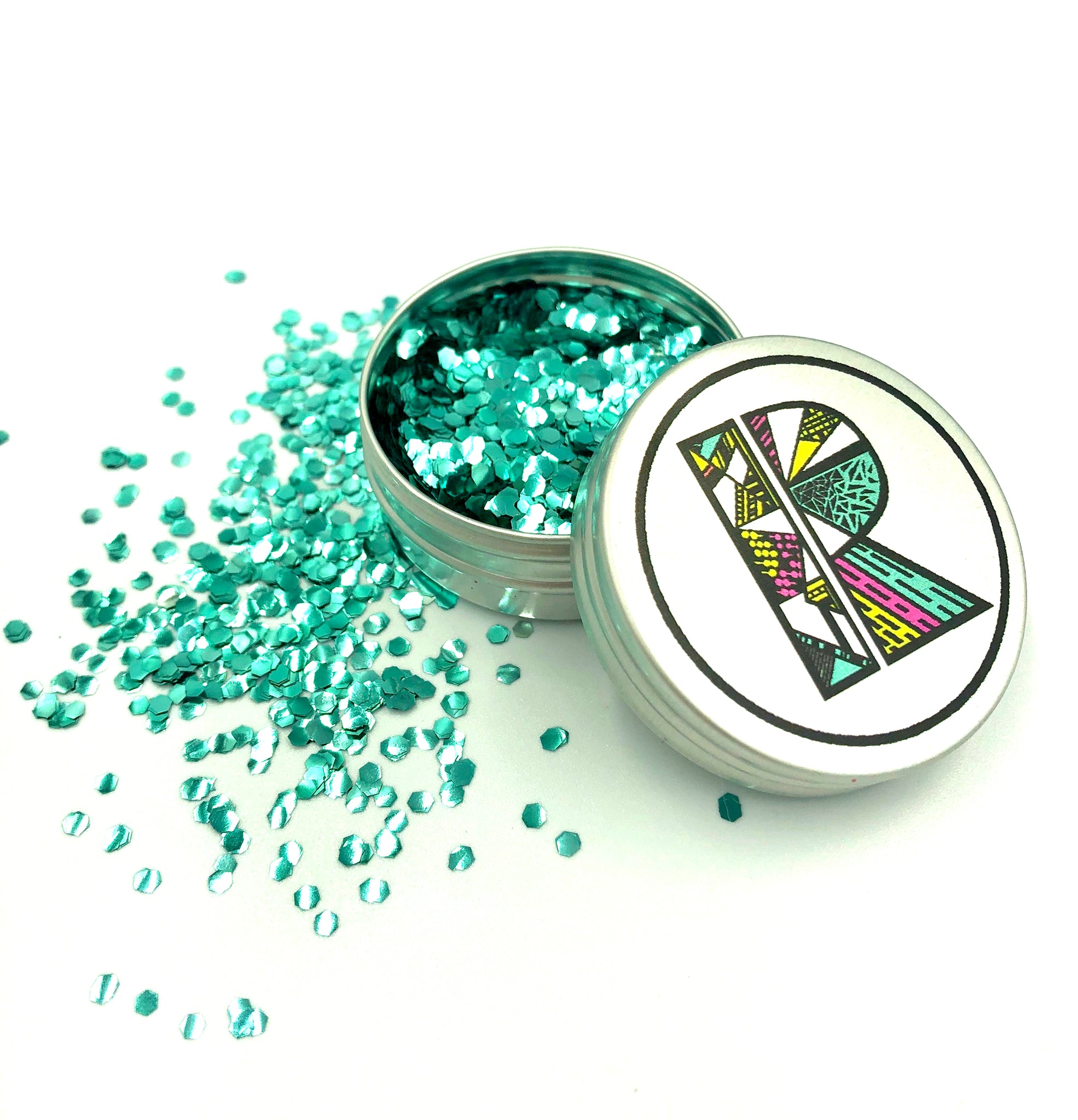 Turquoise EcoGlitter - Biodegradable Cosmetic Glitter