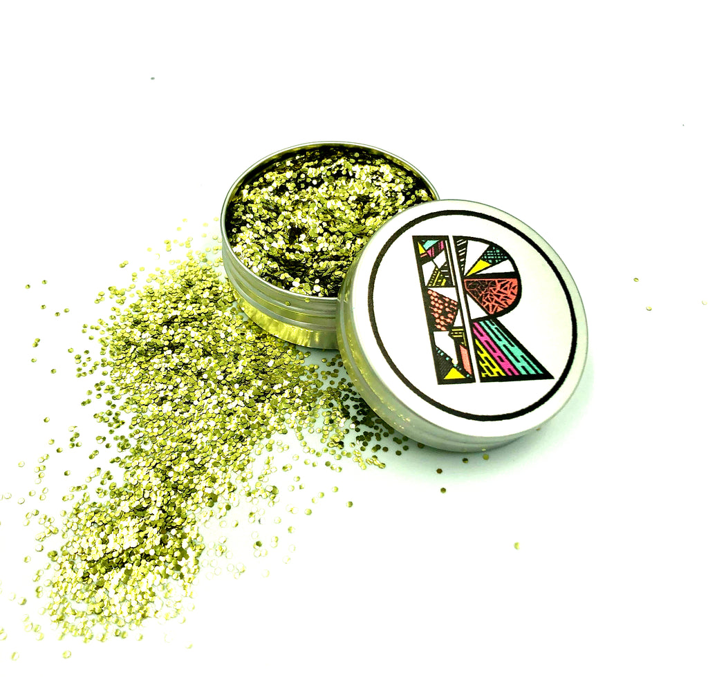 Gold EcoGlitter - Biodegradable Cosmetic Glitter