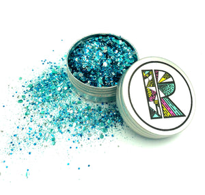 Ocean Wave EcoGlitter Mix - Biodegradable Cosmetic Glitter