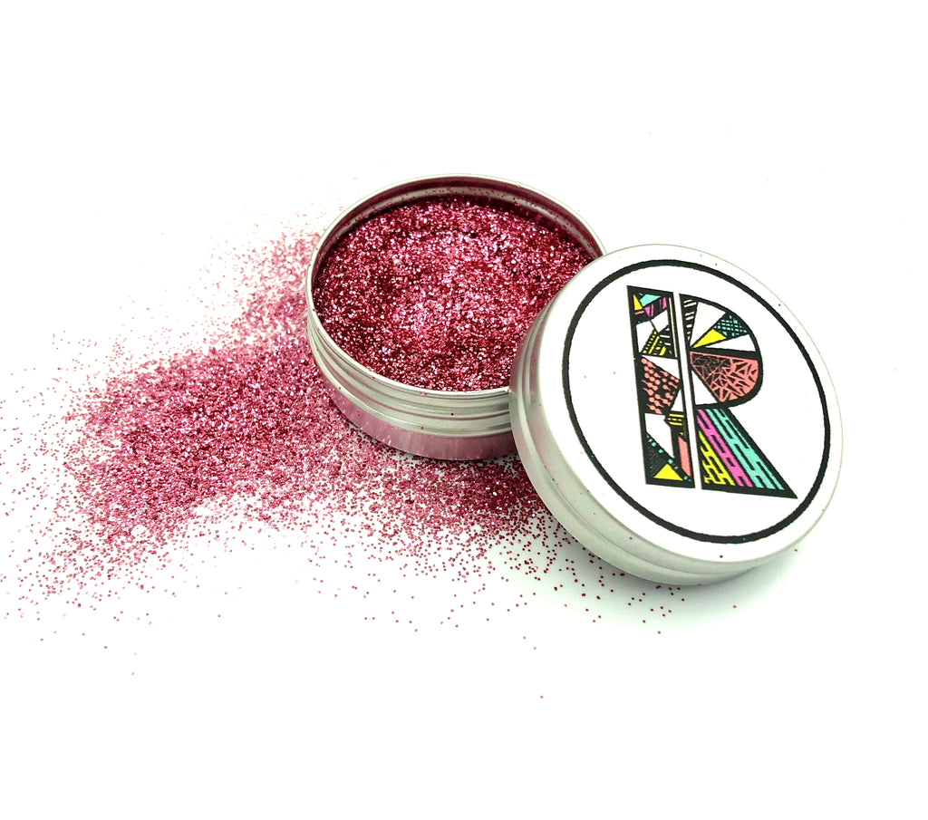 Pink EcoGlitter - Biodegradable Cosmetic Glitter