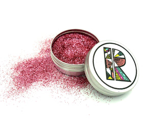 Pink EcoGlitter - Biodegradable Cosmetic Glitter